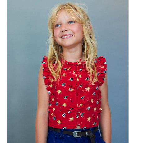 【the new society】Amapola Top Amapola Print
