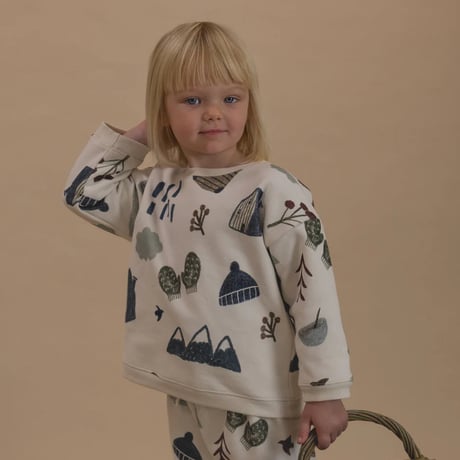 【organic zoo】Cosy Wild Sweatshirt Undyed