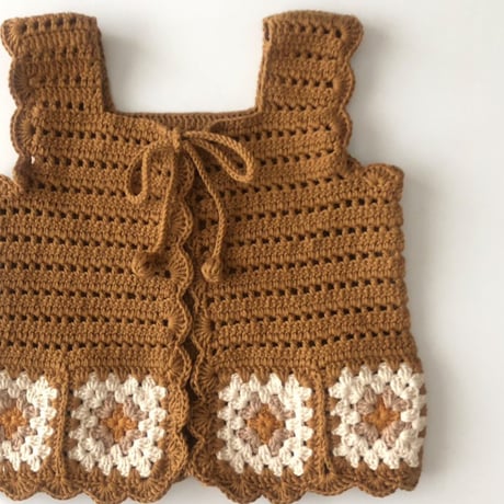 予約【babytoly 】 la peria vest /long version