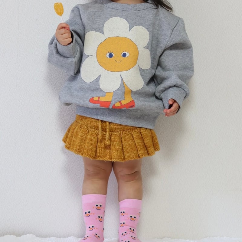 TINYCOTTONS】FLOWER GRAPHIC SWEATSHIRT *medium