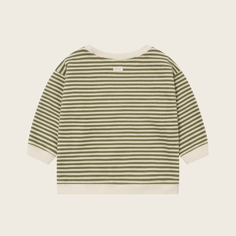 【organic zoo】Fern Stripes Sweatshirt