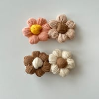 予約【babytoly 】 double flower clip