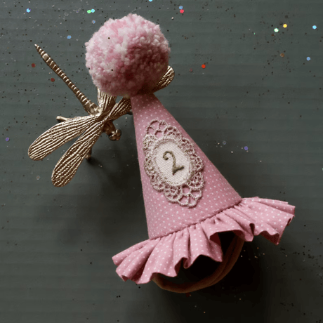 帽子 KruhitkaLove / Party Hat KruhitkaLove /Party Hat (Pink) バースデーに！