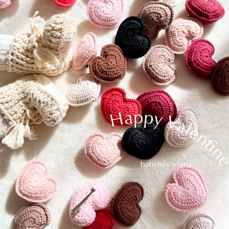 【babytoly 】 Heart clip♡