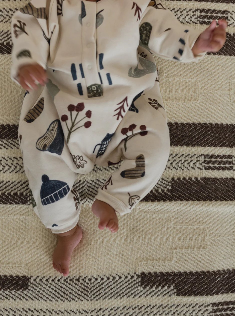 organic zoo】Cosy Wild Onesie Undyed | lana