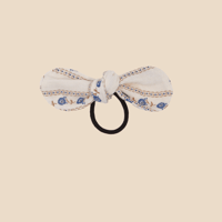 予約【birinit】Sariñena bow hair elastic girl/Lazo goma Sariñena niña