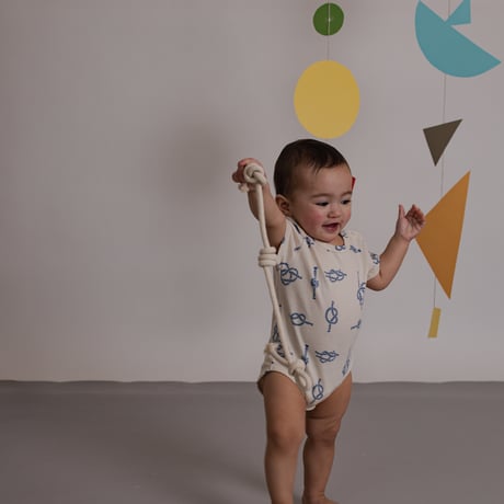 【organic zoo】Sailor Knots Short Sleeve Bodysuit