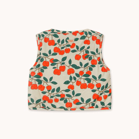 【TINYCOTTONS】TINY APPLES VEST *dark vanilla*
