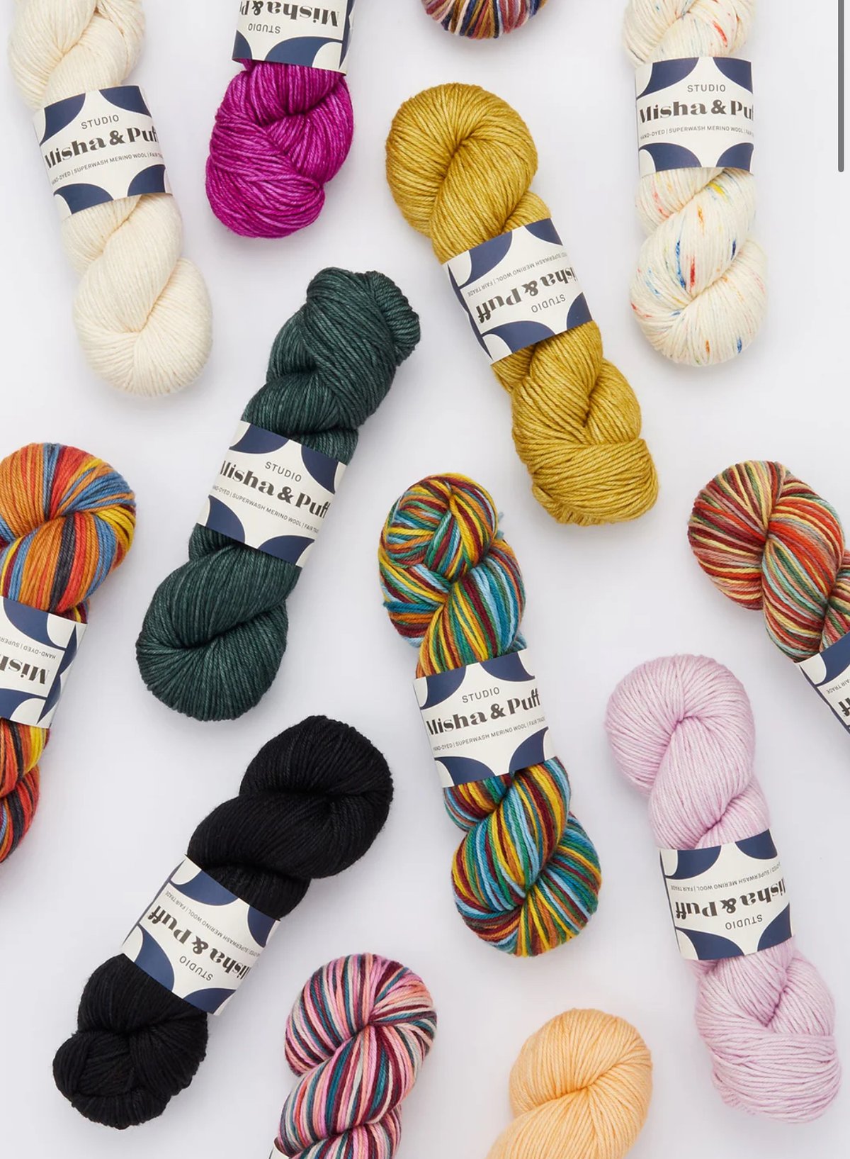 Studio Misha & Puff 】ALABASTER / Merino Wool | Studio Misha & Puff 】ALABASTER / Merino Wool |