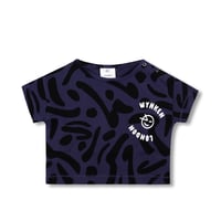 【Wynken】MINI BON BON TEE / NAVY DASH