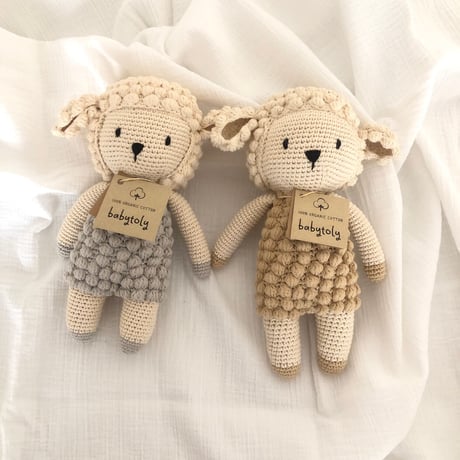 予約【babytoly 】 Crochet Lamb Doll