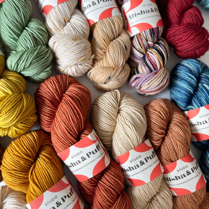Studio Misha & Puff 】ROSE GOLD / Merino Wool | Studio Misha & Puff 】ROSE GOLD / Merino Wool |