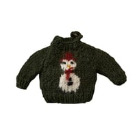 予約【Shirley Bredal】Sweater ornament Snowman