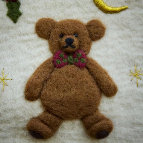 予約【Shirley Bredal】Teddy Bear Stocking / Cream White