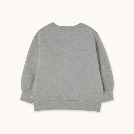【TINYCOTTONS】FLOWER GRAPHIC SWEATSHIRT *medium grey heather*