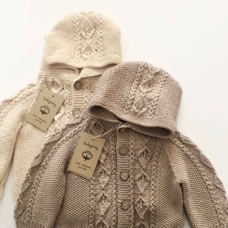 予約【babytoly】rococo hoodie jacket