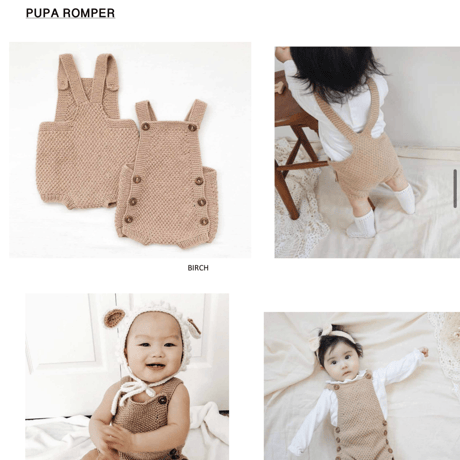 予約【babytoly 】pupa romper