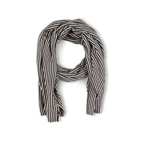 【nixnut】Cosy Scarf/BLACK STRIPE