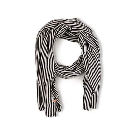 【nixnut】Cosy Scarf/BLACK STRIPE