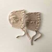 予約【babytoly】rococo bonnet
