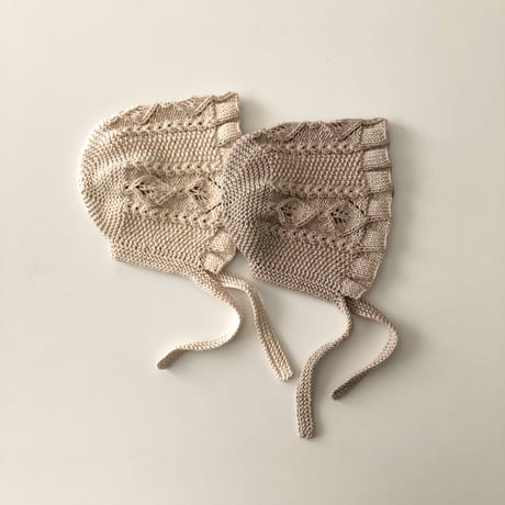 予約【babytoly】rococo bonnet
