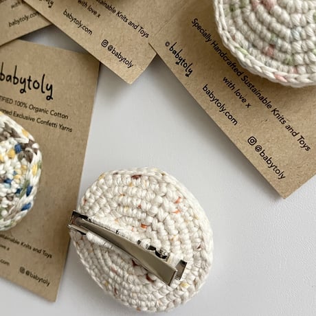 【babytoly 】 HAIR CLIP/circle