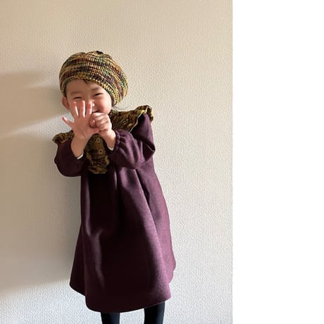 【kalinka】Sidra Dress / Maroon