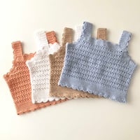 予約【babytoly 】 ASTER LACE TOP /confetti