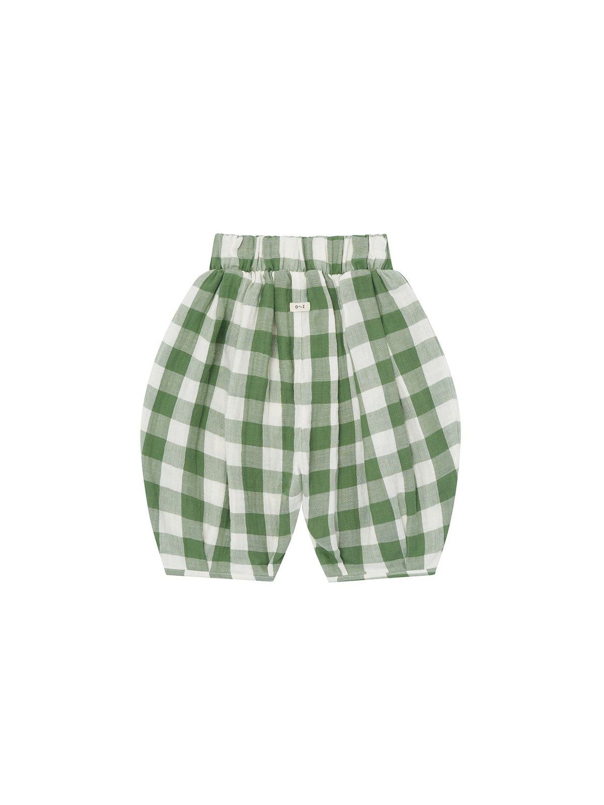organic zoo】Dill Gingham Resort Pants | lana