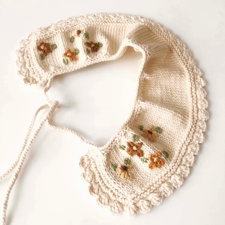 予約【babytoly】FLORAL COLLAR