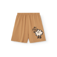 【The Animals Observatory】MOLE KID BERMUDA SHORTS Camel