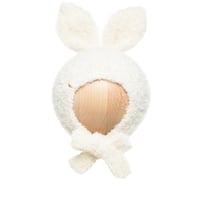 【bambolina】boucle LAPIN hat - white