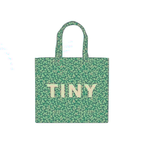 【TINYCOTTONS】FLOWERS BAG *emerald*