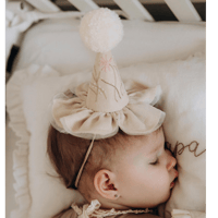 【kruhitkalove】Flowers Cotton Party Hat