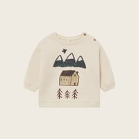 【organic zoo】Cabin Adventure Sweatshirt Undyed