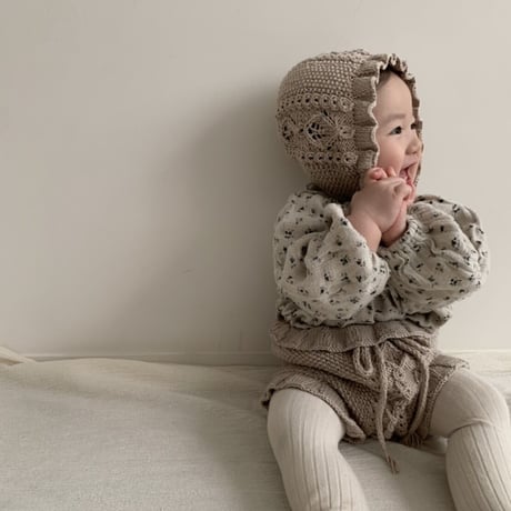 予約【babytoly】rococo bloomers