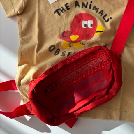 【The Animals Observatory】ROOSTER KID T-SHIRT Soft Brown