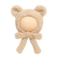 【bambolina】Teddy Bear bonnet -biscotto
