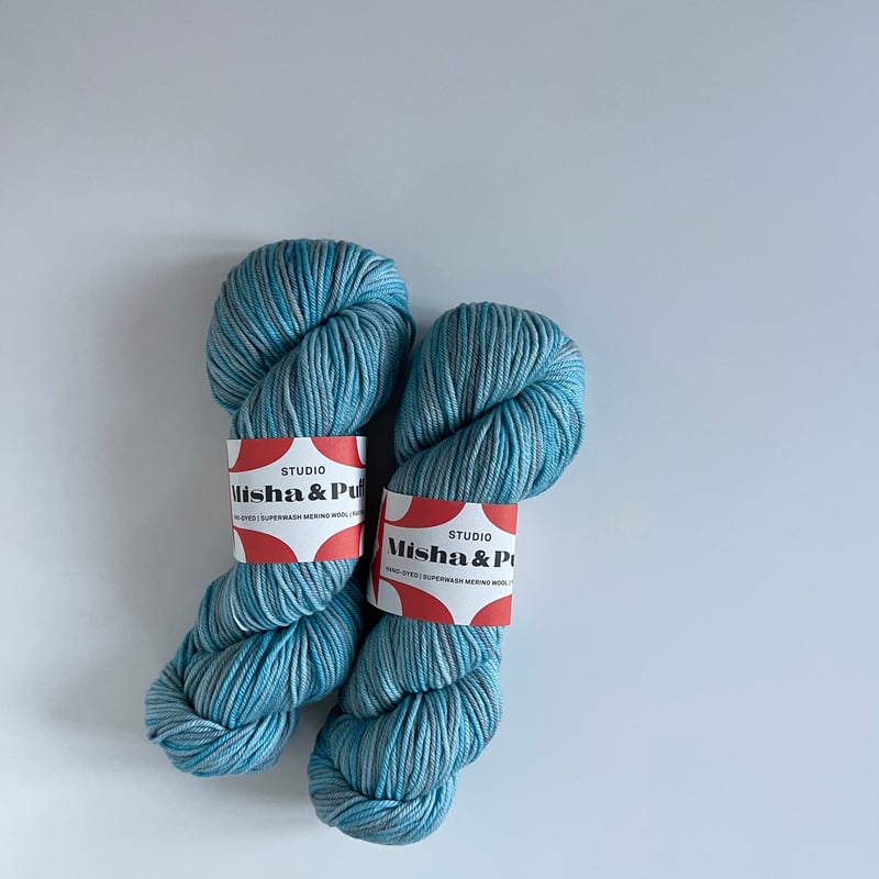 Studio Misha & Puff 】LAKE / Merino Wool | lana Studio Misha & Puff 】LAKE / Merino Wool | lana