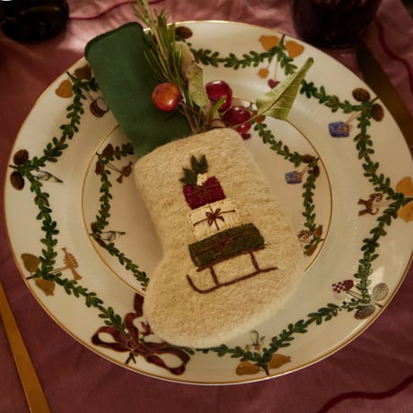 予約【Shirley Bredal】Mini Stocking Sleigh