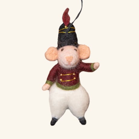 【Shirley Bredal】Mouse Nutcracker Ornament