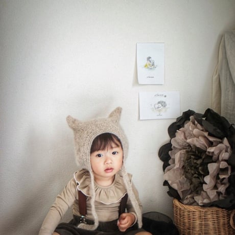 【bambolina】classic kitty/ beige
