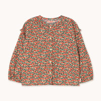 【TINYCOTTONS】MINI APPLES FRILLED BLOUSE *dark vanilla*