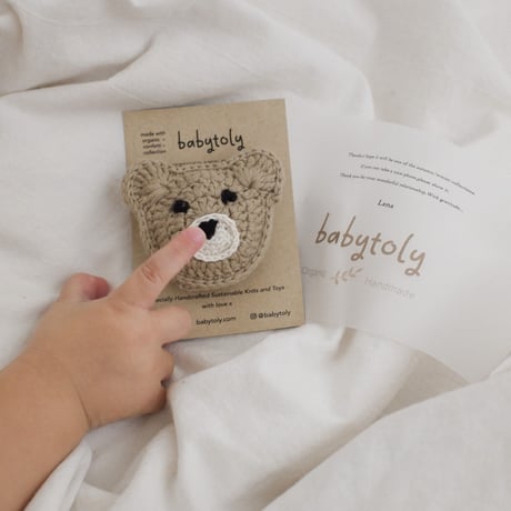 【babytoly 】 HAIR CLIP/bear🐻