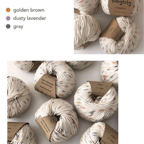 予約【babytoly】blossom popcorn bonnet