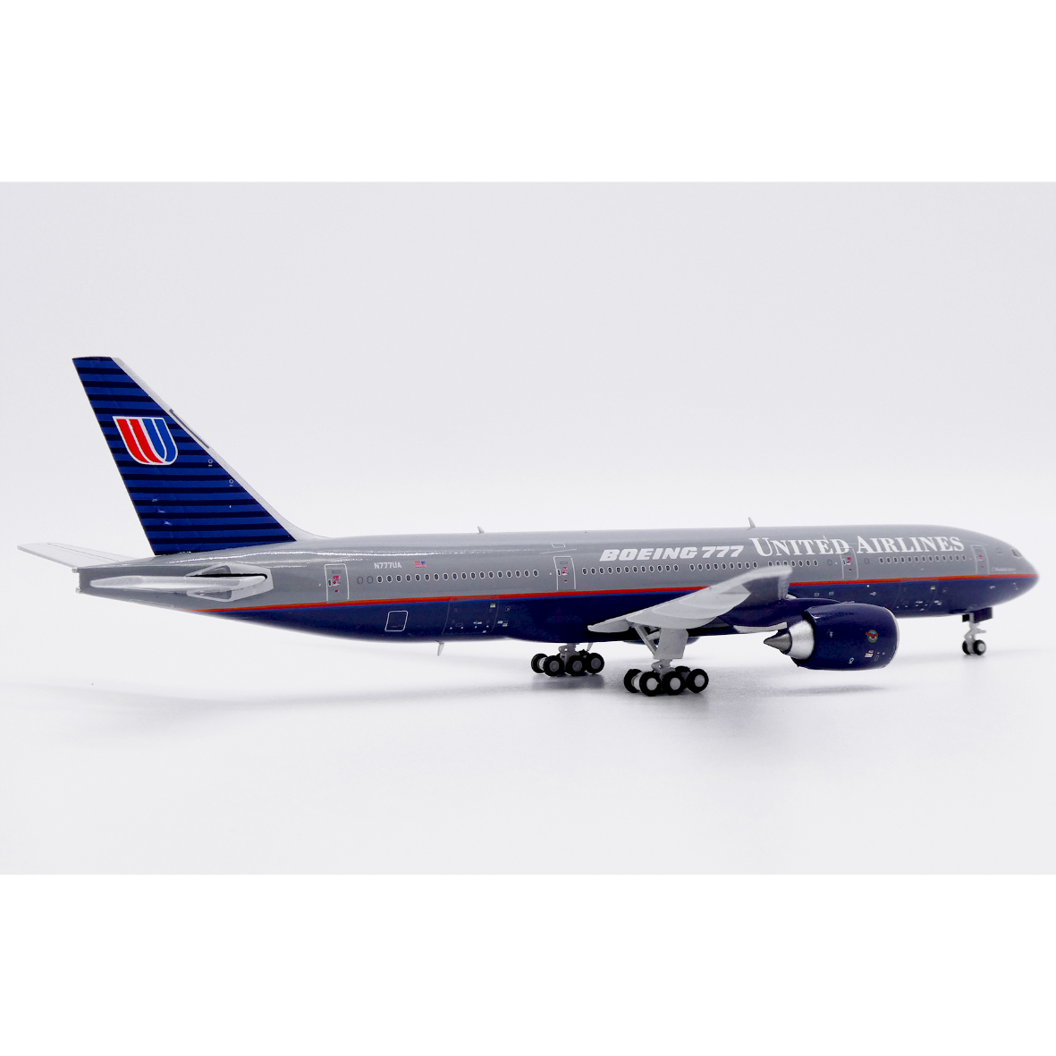 お取り寄せ商品】1/400 777-200 ユナイテッド航空 N777UA | ひこーきちゃん