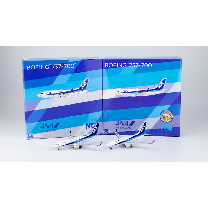 非売品・新商品情報】1/400 737-700/w ANA JA02AN |