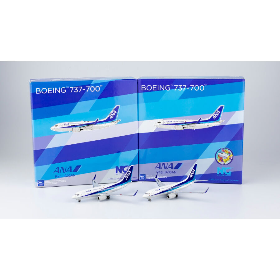 非売品・新商品情報】1/400 737-700/w ANA JA02AN |