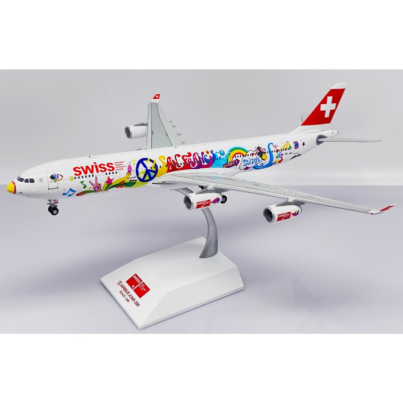お取り寄せ商品】1/200 A340-300 スイス国際航空「San Francisc お取り寄せ商品】1/200 A340-300 スイス国際航空「San Francisc