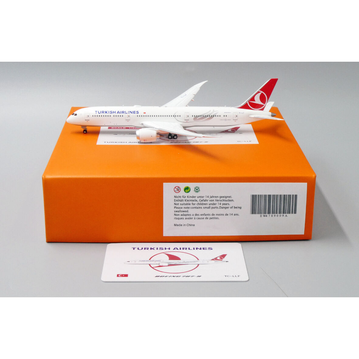1/400 787-9 ターキッシュ・エアラインズ TC-LLF Flap dow